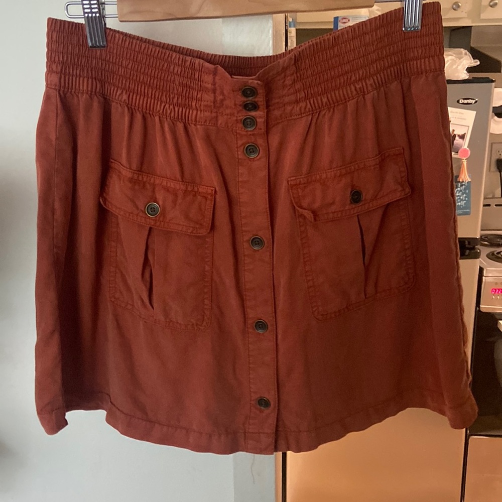 Burnt Orange Skirt